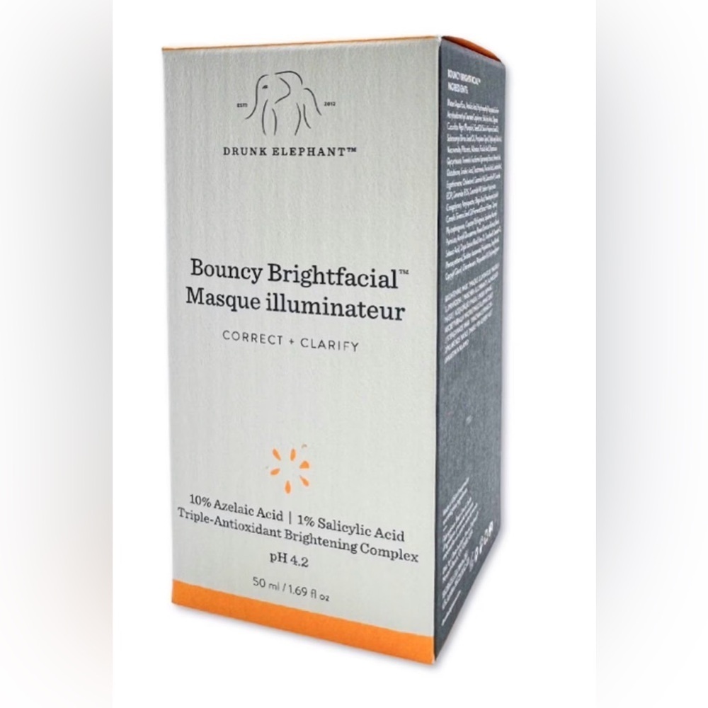 Drunk Elephant Brightfacial Mask 1.7 oz New With Tags